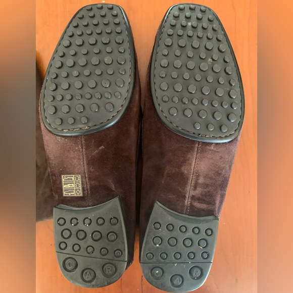Men’s Prada Car Shoe Brown Suede Size 7.5 - Picture 5 of 5